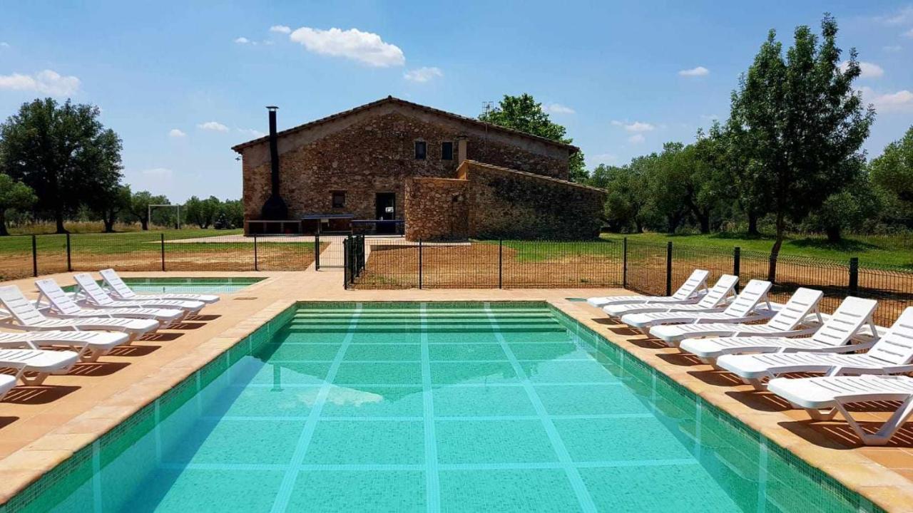Cabanelles Masia Para Grupos Con Piscina Privada28 Pax מראה חיצוני תמונה