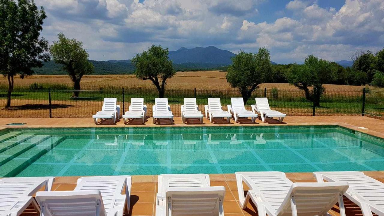 Cabanelles Masia Para Grupos Con Piscina Privada28 Pax מראה חיצוני תמונה