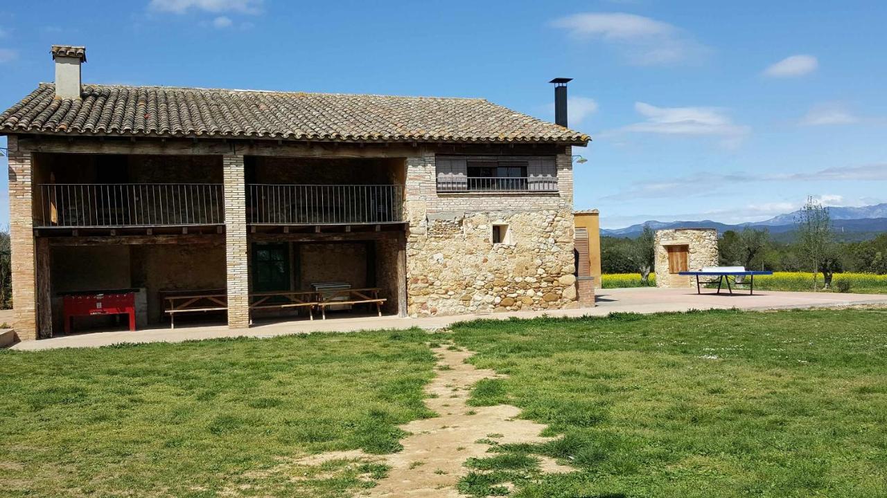 Cabanelles Masia Para Grupos Con Piscina Privada28 Pax מראה חיצוני תמונה